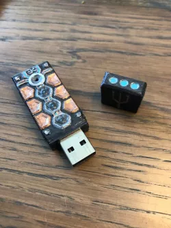 Steampunk USB W/ light