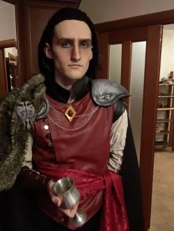 Strahd Cosplay Shoulderpads and Accessories
