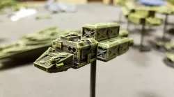 Terran Light Utility Ship Type A Loaded