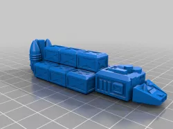 Terran Medium Utility Ship Type A Loaded