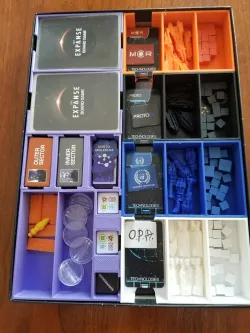The Expanse Board Game Box Insert