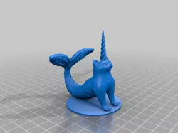 Unicorn Mermaid cat