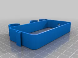 Vertical bracket for 100mm flat ducting