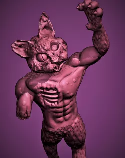 Zombie Cat Person