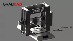 3D Printer - CT3D - Work In Progress - All lasercut