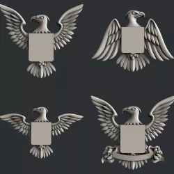 3d STL models for CNC router Eagle 3D model
