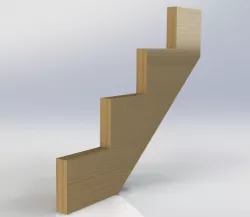 4 Step Stair Stringer