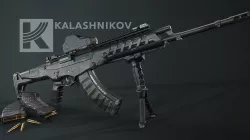 AK-ALFA  Low-poly  3D model