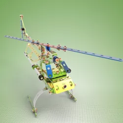 Assembly meccano helicopter!