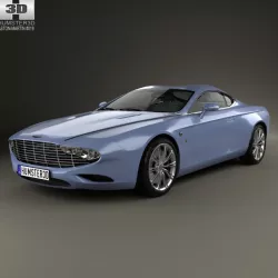 Aston Martin DB9 Coupe Zagato Centennial 2014 3D model
