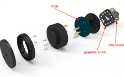 Atmospheric corrosion sensor/Material failure sensor