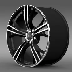 Audi R8 Exclusive rim 3D model