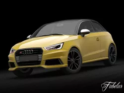 Audi S1 Sportback Std Mat 3D model