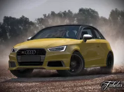 Audi S1 Sportback Vray 3D model