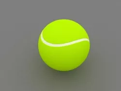 baseball 3D model