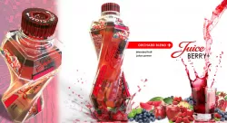 BERRY JUICE BOTTLE TWIST