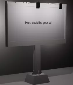 Billboard  3D model