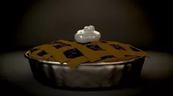 Blueberry Pie 3D model