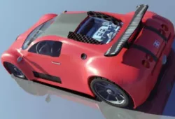 bugatti 3D model