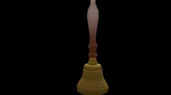 Captains bell voxel 3D model