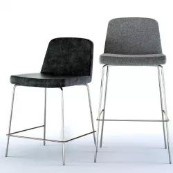 CB2 Charlie Bar Stools Low-poly  3D model