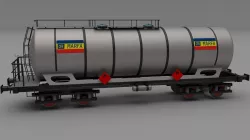 CFR train tanker car 3D model