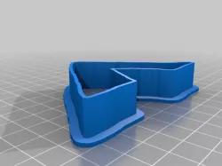 chevron cookie cutter