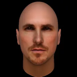Christian Bale 3D model