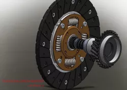 clutch disc & shaft