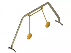 Coupled pendulum (longitudinal)