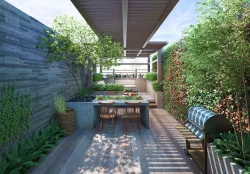 CT Rooftop Garden 3D model