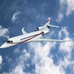 Dassault Falcon 7x business jet Low-poly  3D model