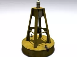 Deep Sea Buoy Low-poly  3D model