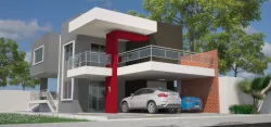 Design residential exterior  3D model