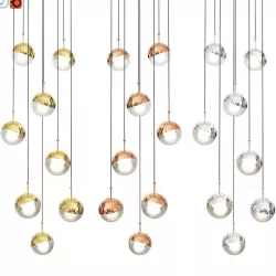 Dora 3 Led Linear Suspension Light by Seed Design 3D model
