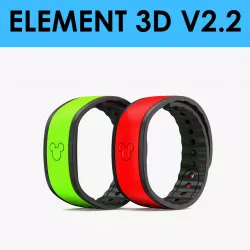 E3D - Disney MagicBands 3D model