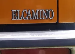 El Camino Rear Quarter Panel Emblem, 1978-1987 