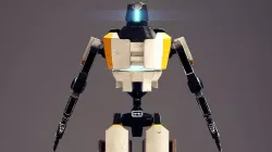 Elite Assault Droid Low-poly  3D model