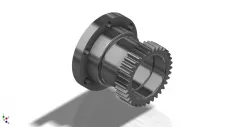 Engrenagem Fixa Motor Rotativo Wankel