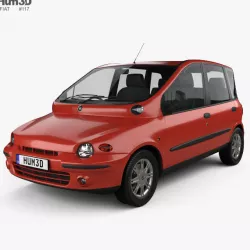 Fiat Multipla 1998 3D model