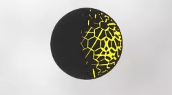 Force field Low-poly  3D model