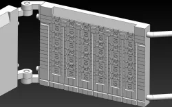 Form casting balancing weights