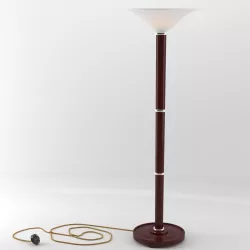 French Art Deco floor lamp 3D model