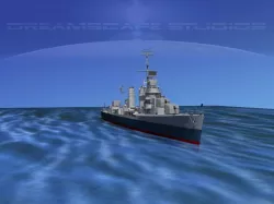 Gleaves Class Destroyer USS Ingraham DD444 3D model