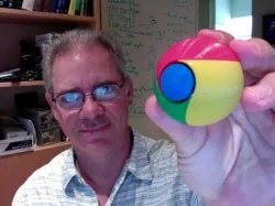 Google Chrome 3D Logo