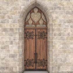 gothic doors 3d models 【 STLFinder