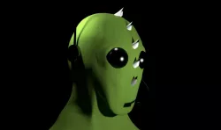 Green Alien 3D model