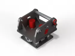 HAMMER MOUNTING BRACKET with HYDRAULIC CYLINDERS