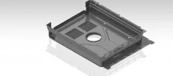 Heater door