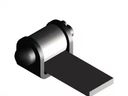 Hinge - Drop Side (Flat)